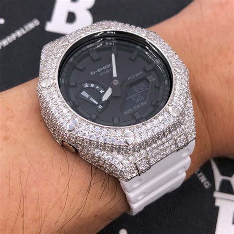 iced out g shock replica watches|hip hop g shocks.